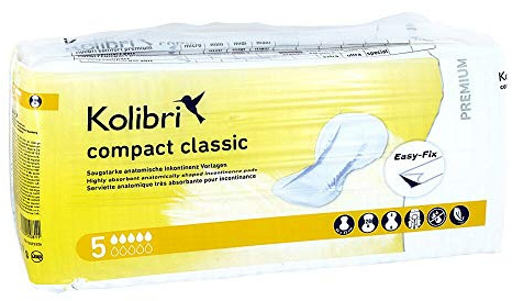 KOLIBRI compact premium classic Vorlag.anatom. 28 St