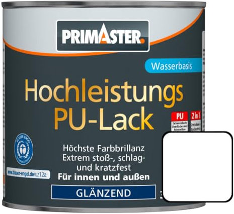 Primaster PU Lack geruchsarm schnelle Trocknung blockfest