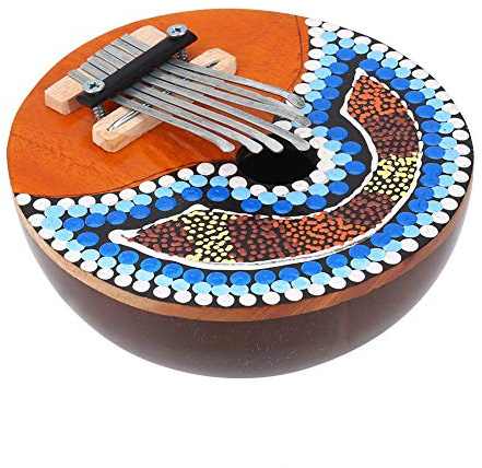 Vendite Pazze Pianoforte a pollice, Mbira durevole, metallo Eccellente effetto Riproduzione di musica Appassionato di musica per l'insegnamento della pratica musicale