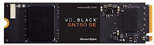 WD_BLACK SN750 SE 500GB M.2 2280 PCIe Gen4 NVMe Gaming SSD up to 3600 MB/s read speed