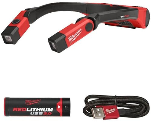 Milwaukee L4 NL400-301, USB Akku-Nackenleuchte