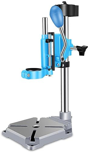 Bench Drill Press Stand,Drill Press Stand for Hand Drill, Benchtop Drill Press Floor Standing for Drill Workbench Repair Tool, Multifunctional Rotary Tool Support Stand for Drilling Collet