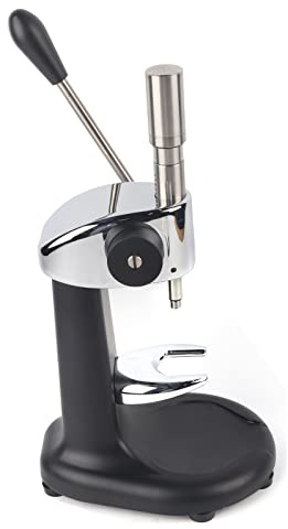 Tamper à café, Presse à café en Acier Inoxydable 57,5/58 Mm Presse à café Manuelle à Force Fixe Fabriqué en Acier Inoxydable de qualité Alimentaire Sûr et Hygiénique pour un