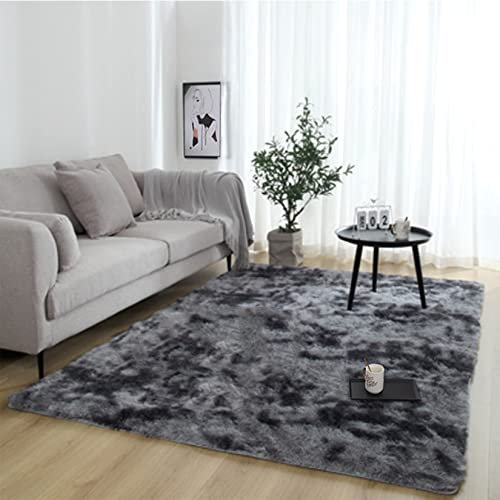 Weicher und flauschiger rutschfester Küchenteppich, 40 x 80 cm, ultraweicher und flauschiger Teppich für Wohnzimmer, Schlafzimmer, Badezimmer, Sofa, Stuhl, Beige