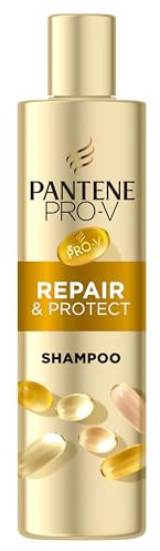 Pantene Pro-V Repair & Care Shampoo 250ml | für Schwaches, Trockenes, Geschädigtes Haar, Reinigt Sanft, Ohne Silikone, Mineralöle und Farbstoffe, Active Nutri-Plex