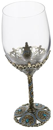 Alipis Bicchieri Da Vino Rosso Bicchieri Da Vino Materiale Spesso Design Semplice Elegante e Raffinato