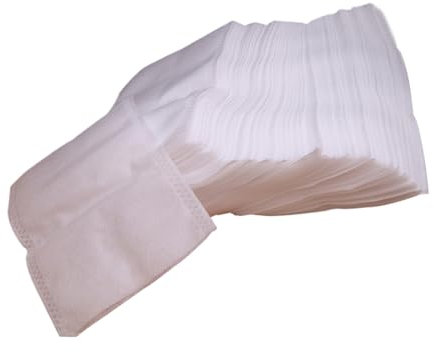 Sacchetti per zuppa con coulisse, sacchetti vuoti riutilizzabili per il tè, sacchetti per scorie di medicine a maglia fine, sacchetti per infusori resistenti al calore, a prova di bollitura, per