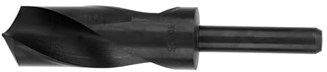 YDuupxe 1/2-Zoll-Rundschaftbohrer Hochgeschwindigkeitsstahl-Spiralbohrer Zum Bohren und Fräsen von Holz, Kunststoff und Stahl (30mm)
