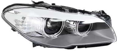 Fari Anteriori Auto Per BMW Serie 5 F10 F18 F11 2009-2013 520i 525d 530d 535i 550i Fari anteriori allo xeno Proiettori 63117271911 Faro Assemblaggio(Only Right)