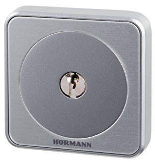 Hörmann 4511648 Schlüsseltaster/Schlüsselschalter STUP50, in Unterputzausführung, inklusive 3 Schlüssel