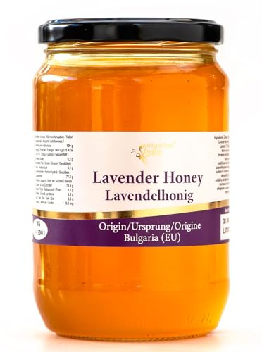 900 g Lavendel blüten honig, weiche Kristallisation