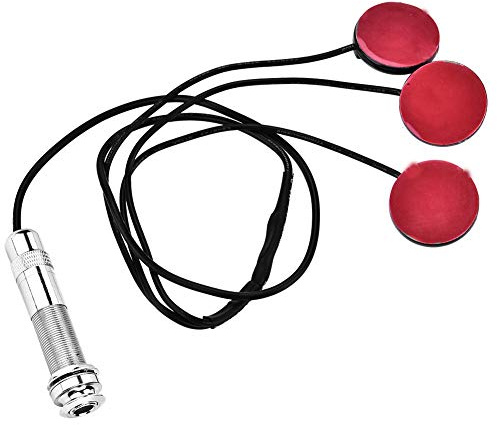 Piezo-Tonabnehmer, Vielseitig für Gitarre Ukulele Violine Hochwertiger Piezo Pickup für Musiker Anfänger Profis Liveauftritte Studioaufnahmen Heimgebrauch