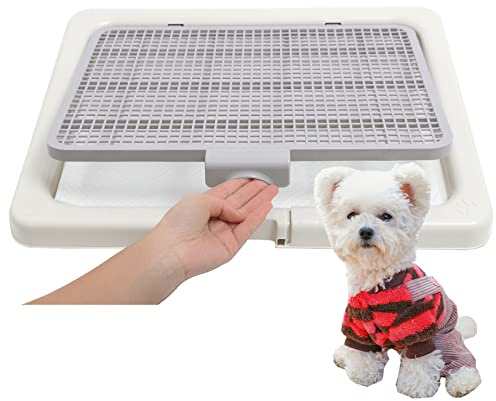 Smart Paws 3 Sizes Small Puppy Dog Toilet,Poodles Training Tray,Yorkie Pet Pads Holder