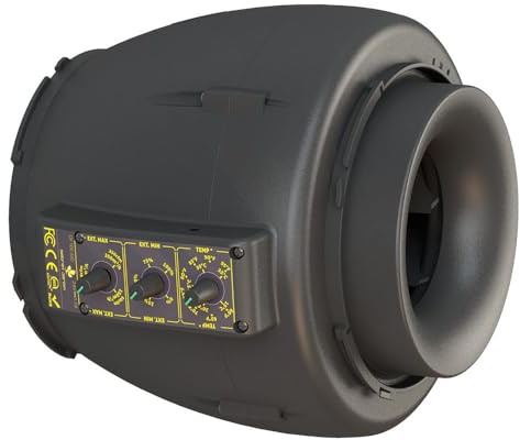 Secret Jardin Estrattore regolabile T° 150/250/350m3/h DF16 clip compatibile