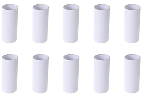 MAGICLULU 20 Stück Bastelrollen Aus Reißfestem Kraftpapier Papprollen Für Kreative Diy-Projekte Kindergarten Kunstunterricht 3.94 X 1.57 Zoll