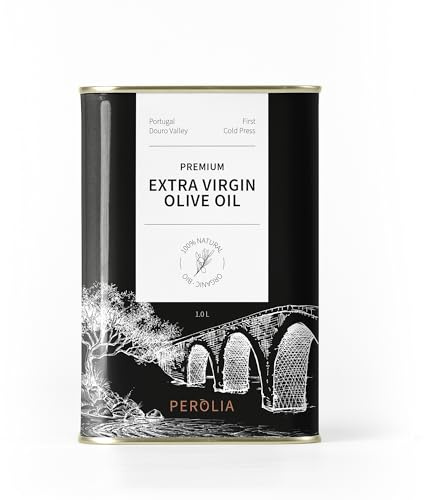 Perolia Premium Olivenöl aus Portugal Extra Vergine Kaltgepresst Eigener Anbau und Erzeugung (1000 ml)