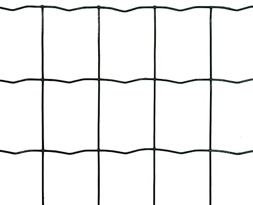 Zäune für Garten Hundezaun Weidezaun Sichtschutz Terrasse - Gartenzaun Maschendraht Gitterzaun Schweißgitter 25x0,8m für Terasse Garten Campingplatz Balkon
