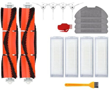 BEUAOCK Compatible With Xiaomi Mi Robot Vacuum Mop 2 Lite/Compatible With Mi Robot Vacuum Mop 2 Pro/Compatible With MJSTL/Compatible With MJST1SHW Parts Main Side Brush Hepa Filter
