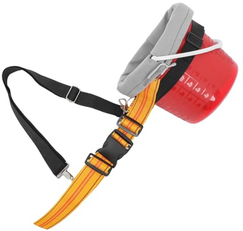Toddmomy Garten Sammelkorb Braun mit Verstellbarem Gurt, Obstbeutel | Kunststoff und Nylon, Einzeltasche mit Hüftgürtel und Innenfutter, für Kirschen und Cherrytomaten
