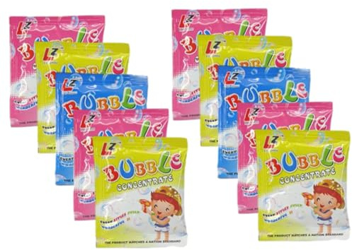 Recarga de solución de burbujas, líquido concentrado para máquina de burbujas para niños | Líquido de recarga de ampollas para todos los equipos de burbujas