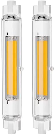 EIMOPE R7S LED 118mm Dimmbar 30w Lampen | 30W R7S led 118mm Glühbirne ersatz für 200w 300W Halogenstäbe, Warmweiß 2700K 3000LM für Deckenfluter, Leselampen, Kein Flackern, 2er Pack