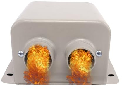Chauffage Soufflant De Voiture – Dégivreur De Pare-brise Universel 800 W Pour Vitre De, Chauffage Électrique Réutilisable, Double Sortie D'air, Désembueur De Pare-brise Pour Toutes Les Voiture