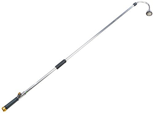 Geka 41225GGVSB Gießgerät Soft rain- Vario Plus 135 Grad mit Teleskoprohr 145-225cm aus LM, Dunkelgrau, 18 x 8 x 13 cm
