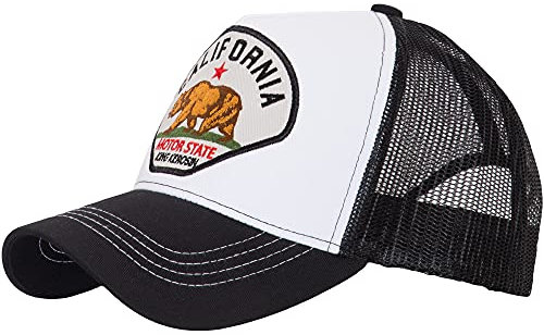 King Kerosin Herren California Baseballkappe, Schwarz, Einheitsgröße