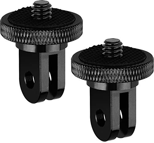 ChromLives Tripod Mount Adapter - 1/4” -20 Compatible with GoPro Hero, Sony, Xiaomi Yi, SJCAM Action Cameras & Accessories