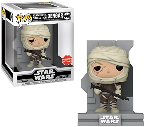 Funko Pop! Deluxe: SW Bounty Hunter - Dengar - Star Wars - Vinyl-Sammelfigur - Geschenkidee - Offizielle Handelswaren - Spielzeug Für Kinder und Erwachsene - Movies Fans