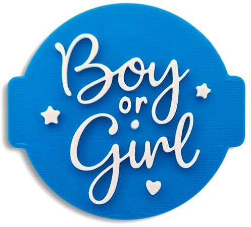 Baby Shower Embosser Stamp for Fondant, Icing, Cupcake, Cake, Biscuits, Decoration (Pattern 4)