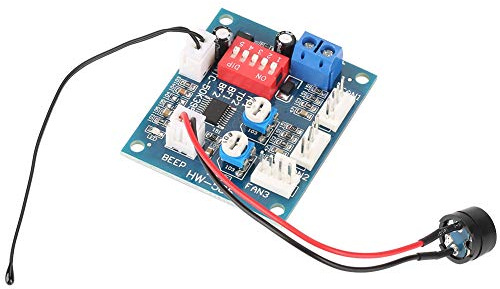 PWM Steuerung Lüfter Geschwindigkeit Pc 230Volt Temperatur 12v PWM Lüftersteuerung 4 Pin DC 12V Vier Draht Thermostat Pwm Fan Pc Lüfter für Pc