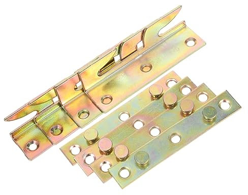 Veemoon 8st Bettgestellhalterungen Heavy Duty Bettrahmen-hardware Bettgitterbeschläge Für Möbel Karassorien Bettgitterhalterungen Metallständer Komponente Schwer Kaltgewalzter Stahl