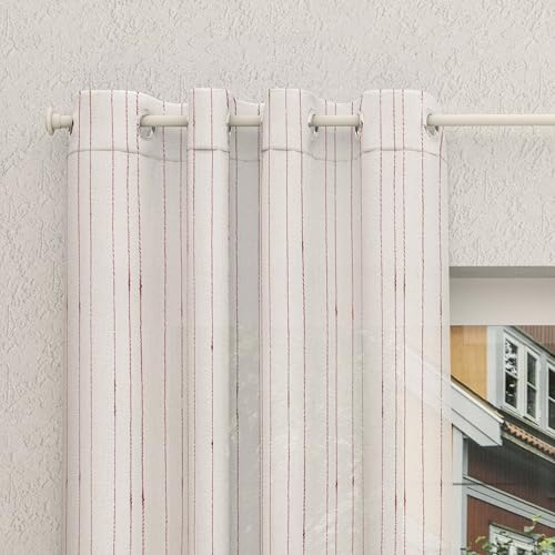 Soleil d’Ocre Charlie Tenda in voile con occhielli per vetrate, da 280 x 250 cm