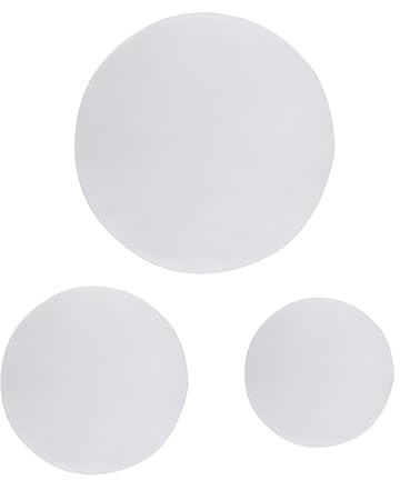 PRETYZOOM 150 Piezas Papel Redondo Antiadherente para Hornear Forros para Moldes de Pastel Protege y Facilita Limpieza Repostería