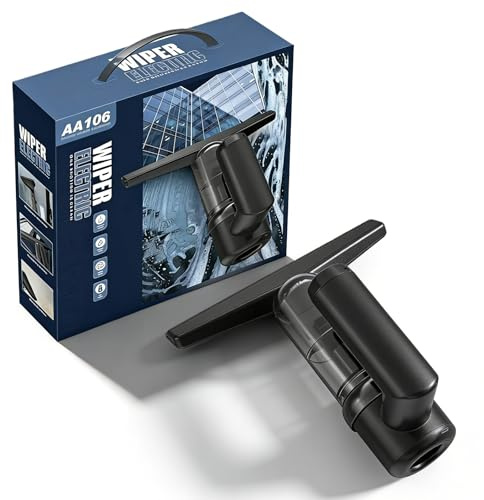 Electric Window Cleaner, Glass Vacuum Cleaner With Tank 100ml, 5000PA Suction, For Windows, Mirrors And Tiles, Window Squeegee