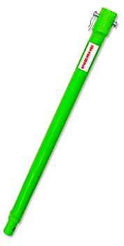 WERHE förlängning för jordborr, 40 cm, fäste 20 mm, härdat stål | passar universalborrmaskiner, inkl. bult och sprint, hög hållbarhet, lång livslängd