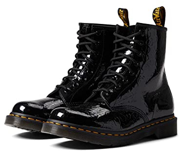 Dr. Martens 26859001 1460 Leopard Emboss Femme Black EU 36