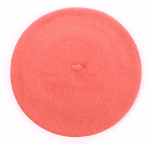 Elosegui Baskenmütze für Damen, Modell Dame, 100 % Merinowolle, ohne Futter (Rosa 78), Rosa 78, Talla única-L
