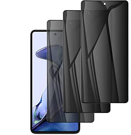 nulala 3 Piezas Protector Pantalla de Privacidad para Xiaomi POCO X3 Pro, Antiarañazos, Sin Burbujas, Dureza 9H Película Cristal Vidrio Templado Antiespia para Xiaomi POCO X3 Pro