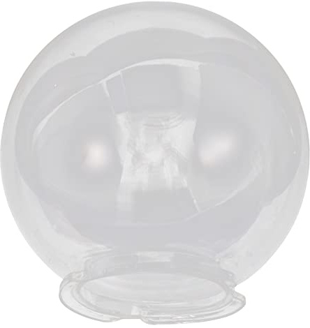 LABRIMP Copertura Lampada Da Esterno Trasparente in Plastica Resistente Lampione Da Giardino Paralume Protettivo Per Luci Esterno Sfera Per Illuminazione Paesaggistica