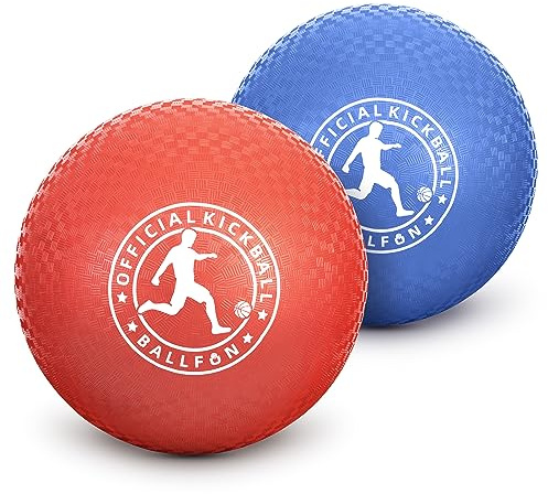 Playground Balls Kickball, Rubber Dodge Balls for Kids and Adults, Dodgeballs Handball Indoor and Outdoor, Official Bouncing Ball Outdoor Toys for School