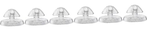VANZACK 6 STK Aquariumdekoration Wasserpflanzen Aquariumzubehör Schneckenbekämpfung Aquariumschnecken Fanggerät Reinigungswerkzeuge für Aquarien transparent Pflanzendekor