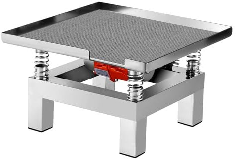 Table vibrante en béton 50x50x35cm Bloc d'essai de vibration Plate-forme de vibration Mini table vibrante en acier inoxydable, table vibrante électrique en béton 550W