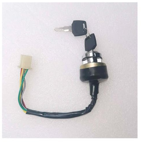 Interruttore Accensione Per 50cc 90cc 110cc 150cc 250c ATV Interruttore A Chiave Di Accensione 6 Fili On Off Blocco ﻿ Blocco Accensione