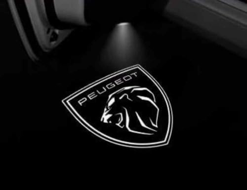LZJPL Lumières Bienvenue Auto, pour Peugeot 5008 4008 508 408 Améliorez l'esthétique et visibilité du véhicule Éclairage Personnalisé Porte Auto