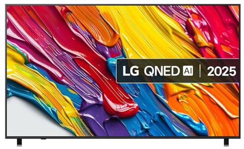 LG 75QNED84A6C TV 75 Zoll (175 cm), 4K QNED EVO, Smart TV, WebOS 25, leistungsstarker und intelligenter Prozessor, Super Upscaling, Dolby Dilgital Plus, Alexa/Google Assistant, Schwarz