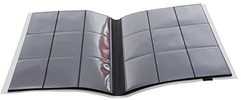 TOBBOMEY Kartenbuch Kartenbinder Albumhüllen Für Karten Kartenschutzalbum Kartenbinder Kartenalbum Für Karten Spielkartenhalter Sammelkartenalbum Sportkartenalbum Plastikkartenalbum