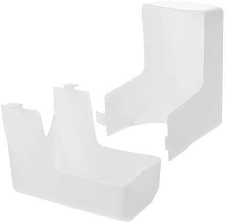 VILLCASE 2pcs Replacement Lamp Shades for Range Hood Lights Vent Cover Light Cover Kitchen Vent Hood
