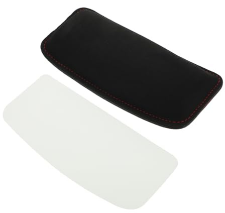 Kniekissen fürs Auto mit Ergonomischer Form und Plüsch für Knie | Oberschenkelstütze, Druckentlastung Beim Fahren, Klassischer Stil, Innenraum Zubehör für Sitz